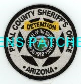 ARIZONA,A,PINAL COUNTY SHERIFF DETENTION HAT PATCH 1
